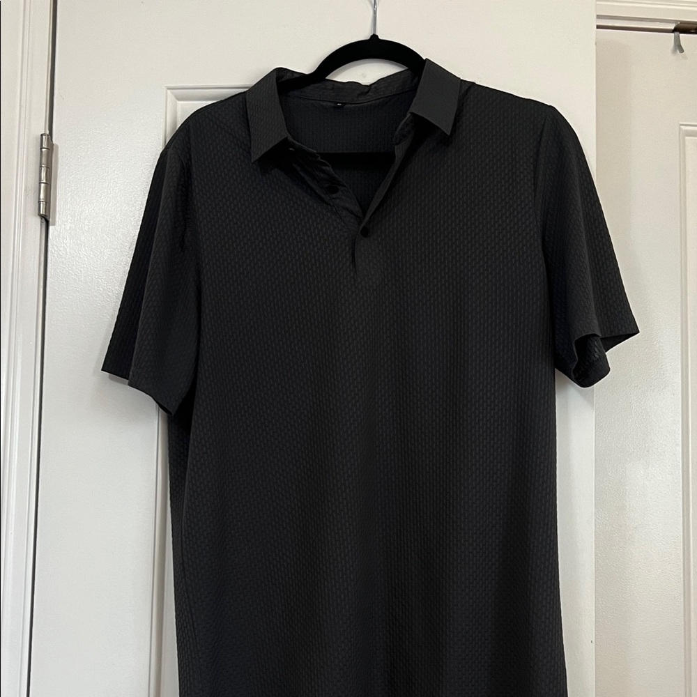 Elegant Gray Polo Shirt for Men